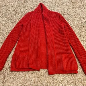 Womens XS Cable Knit Cardigan